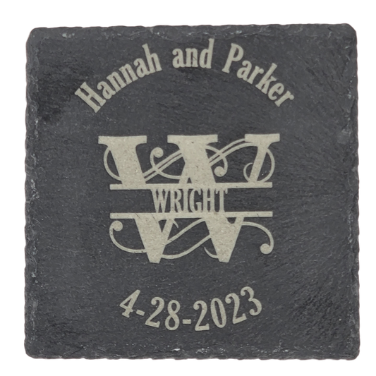 Stone Wedding Coaster