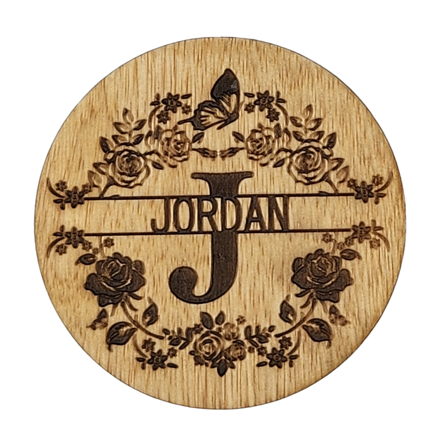 Sandewood Name Coaster